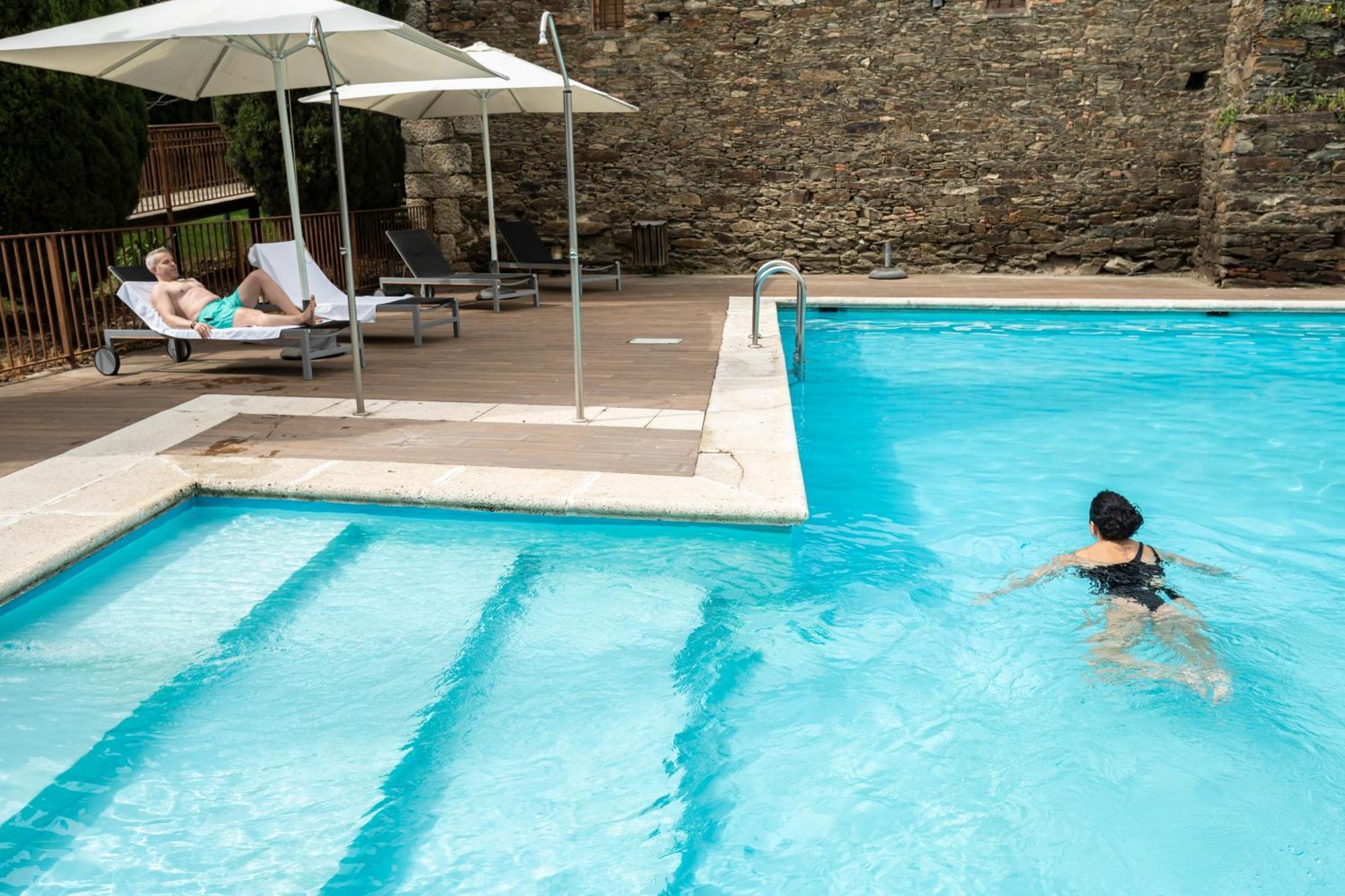 Hotel Hospedería Puente de Alconétar à Garrovillas Extérieur photo